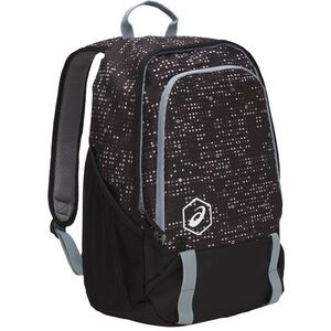 NEW ASICS BTS Unisex Backpack 36 Graphite Black with Padded Laptop Sleeve